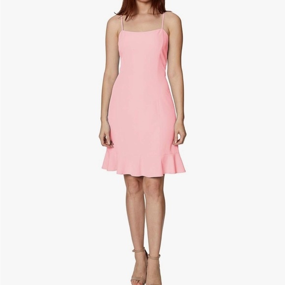 Betsey Johnson Dresses & Skirts - Betsey Johnson Tank Dress w/Flounce
Peach Size 2 Heart Zip Detail
